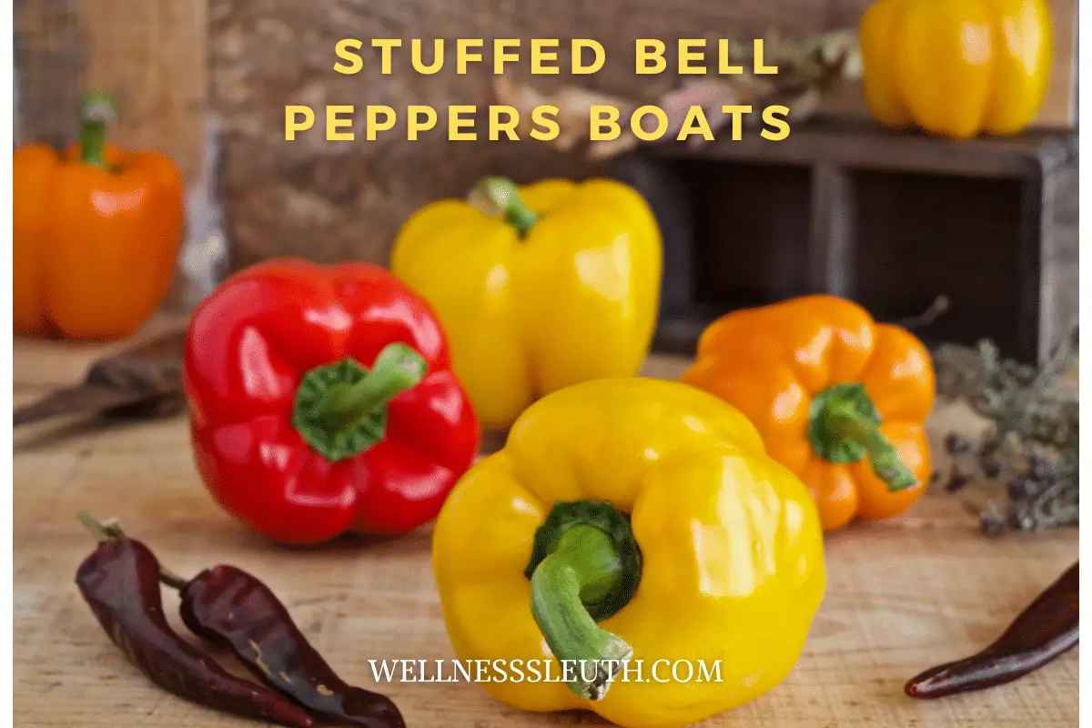 Stuffed Bell Peppers Boats