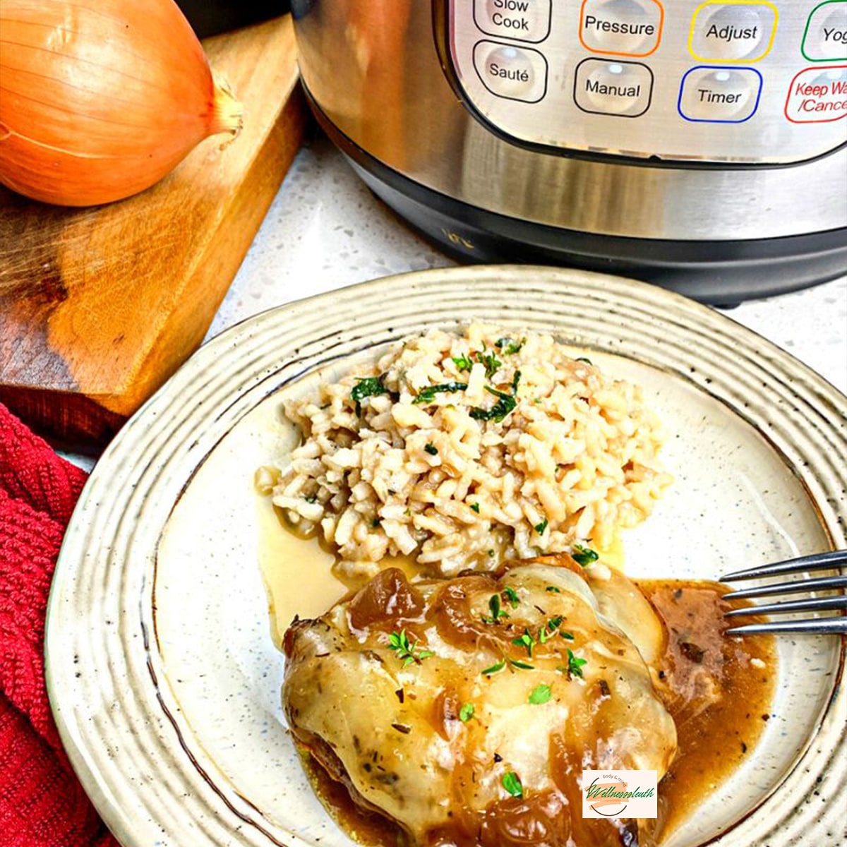 Instant Pot® French Onion Chicken