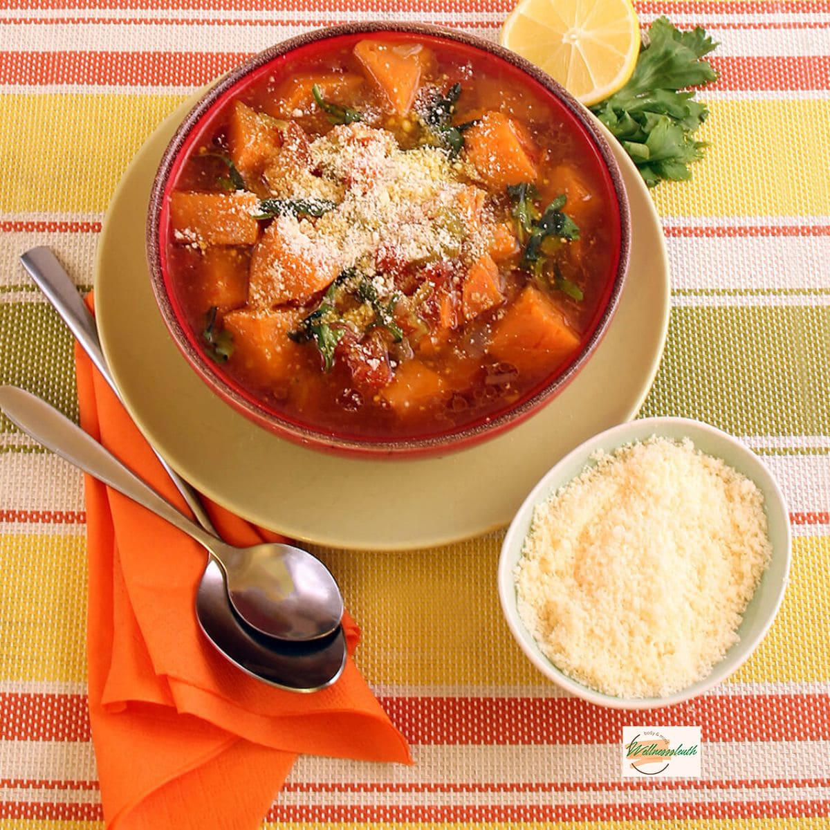 Instant Pot® Sweet Potato Vegetable Soup