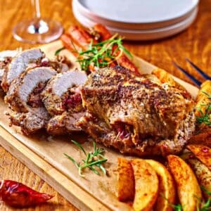 Apple and Walnut Stuffed Tenderloin