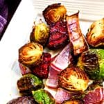 Roasted Red Beets & Brussels Sprouts