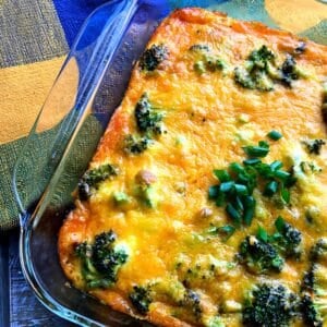POTATO, SAUSAGE, AND BROCCOLI BREAKFAST CASSEROLE