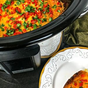 SLOW COOKER SOUTHWESTERN BREAKFAST CASSEROLE