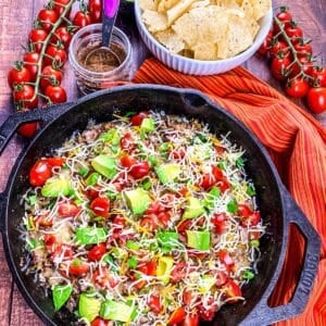 EASY BEEF TACO SKILLET