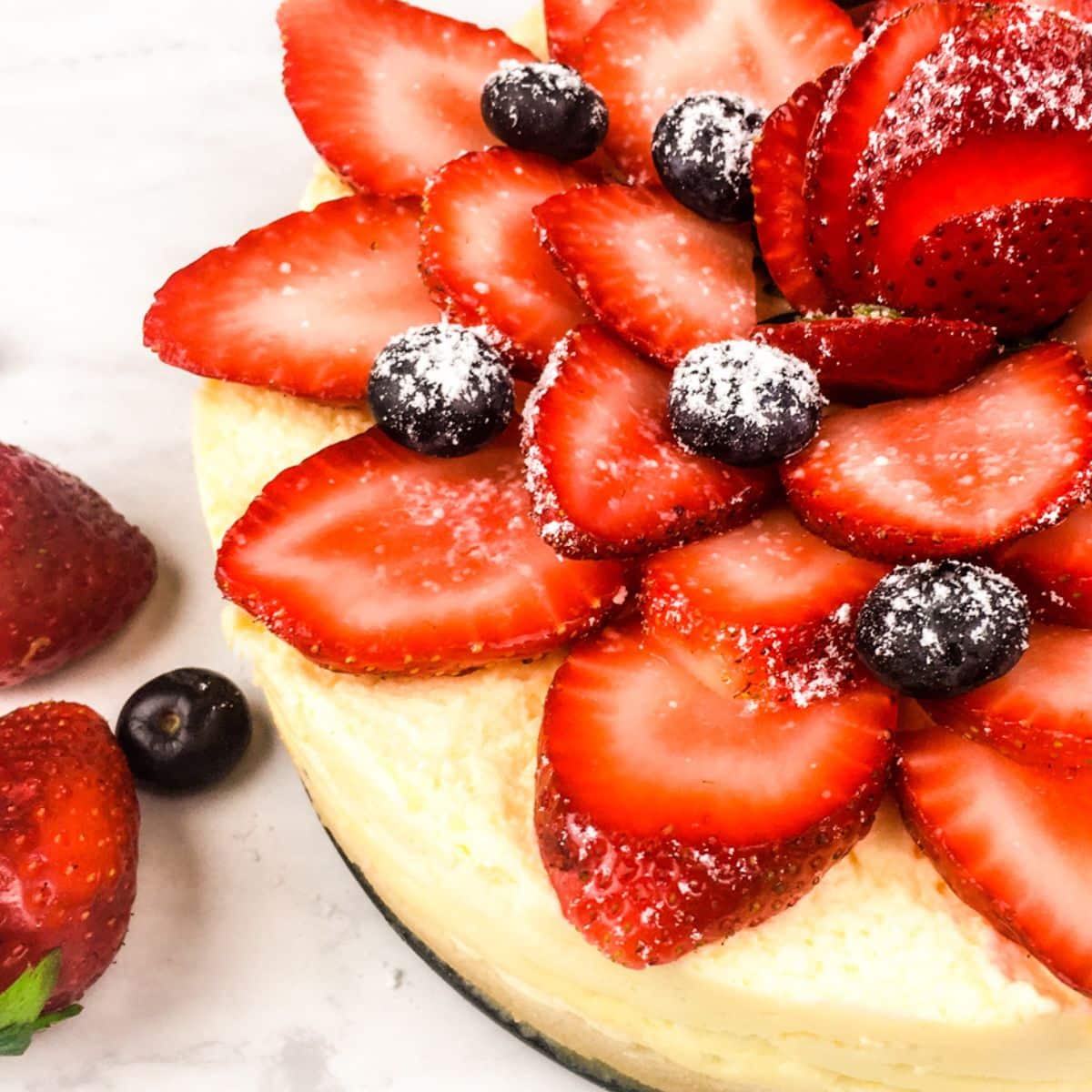 Cheesecake with Fresh Berries