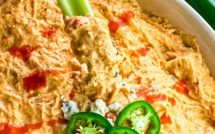 Spicy Buffalo Chicken Dip