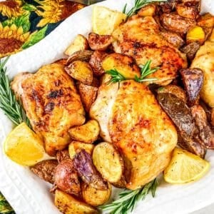 Lemon-Rosemary Bone-In Chicken Thighs