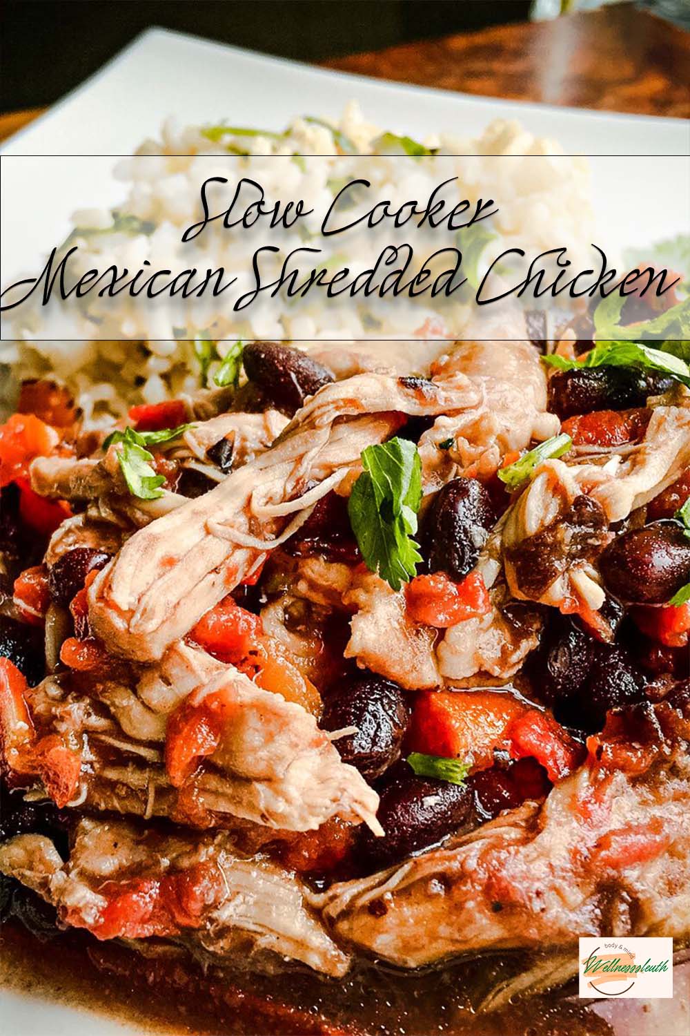 Slow Cooker Mexican Shredded Chicken