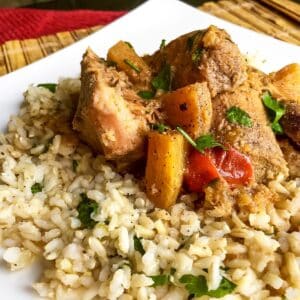 Spicy Pineapple Pork Butt Roast