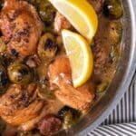 Coq Au Vin with Brussels Sprouts