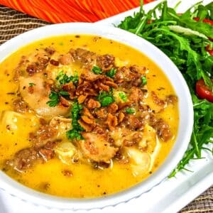 Bacon-Cheeseburger Soup