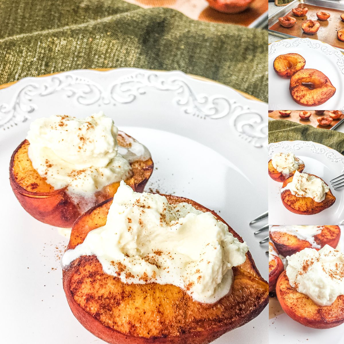 Baked-Balsamic-Peaches