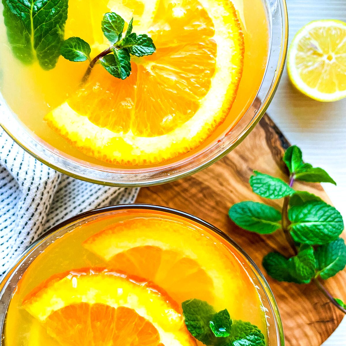 Golden Orange Lemonade