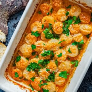 Parmesan Baked Scallops