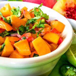 Spicy Peach Salsa
