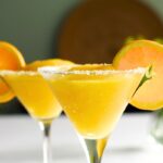 Frozen Mango Daiquiri Cocktail
