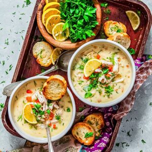 Avgolemono-Soup