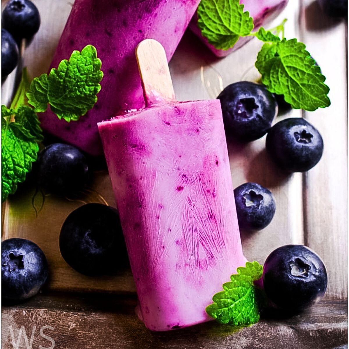 Blueberry-Popsicle