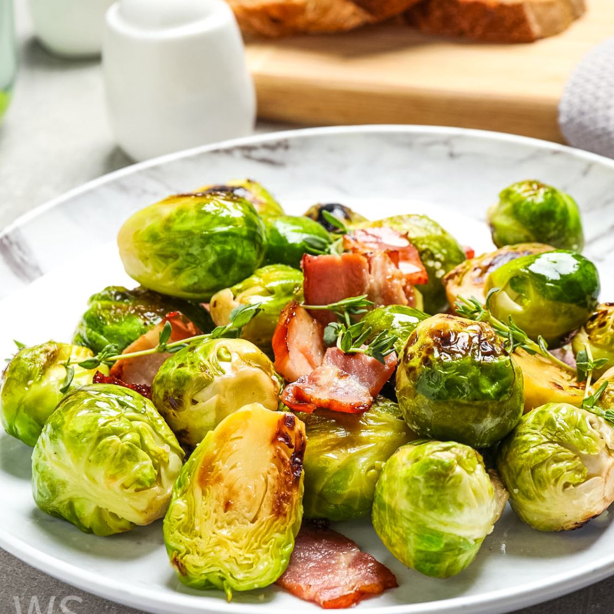 Brussels-Sprouts w Bacon