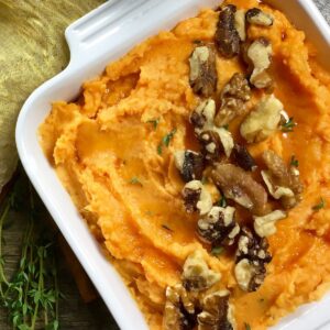 creamy mash sweet potato
