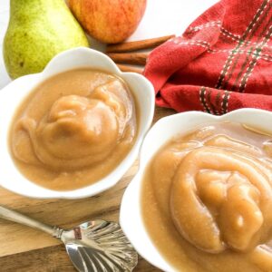 Cinnamon-Pear-Applesauce
