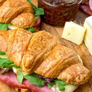 Ham-Brie-Sandwich