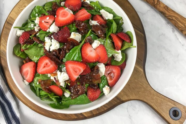 Wilted Spinach Perfection with a Bacon Twist - wellnesssleuth