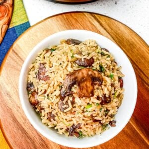 Rustic Mushroom Rice