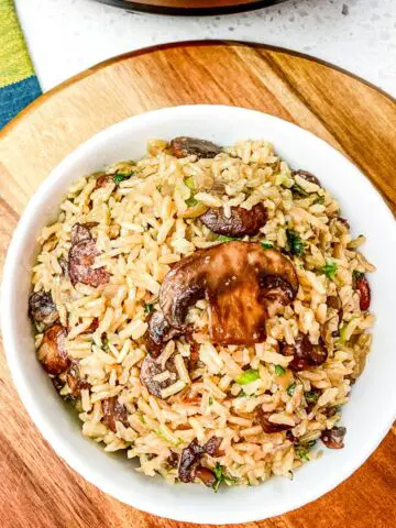 Rustic Mushroom Rice