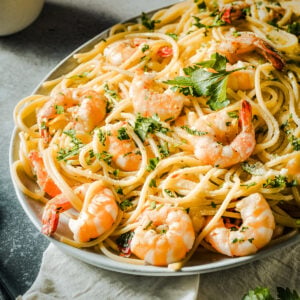 Shrimp Scampi with Pasta