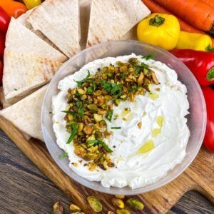 Mediterranean Labneh Veggie Board