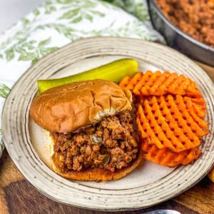 Homemade Sloppy Joes