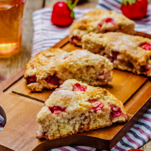 Strawberry Scones