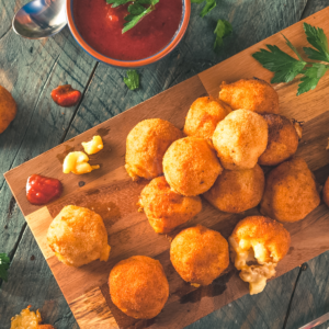 Fried Mac and Cheese Bites