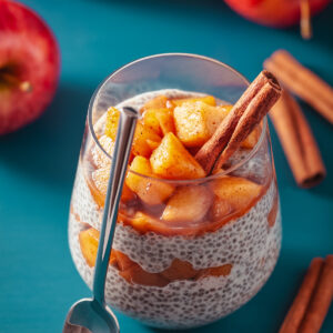 Cinnamon Apple Chia Pudding