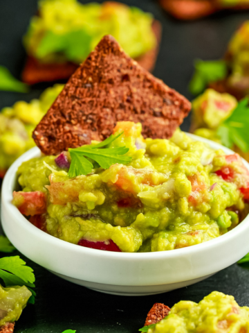 Avocado Guacamole with Chipotle and Poblano