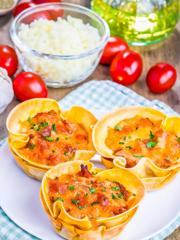 Homemade Lasagna Cups