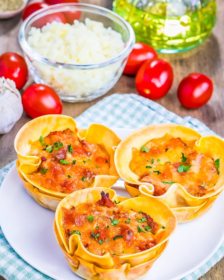 Homemade Lasagna Cups