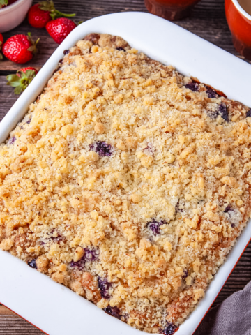 Lemon Blueberry Buckle