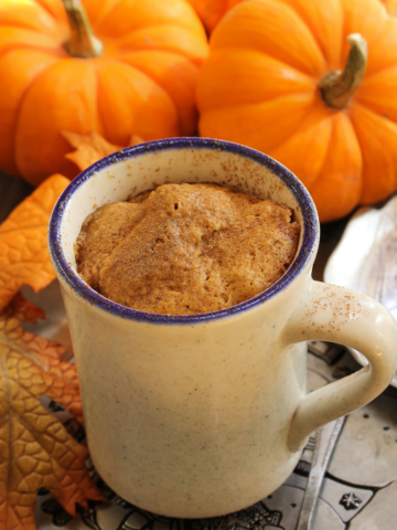 Pumpkin Mug Cake