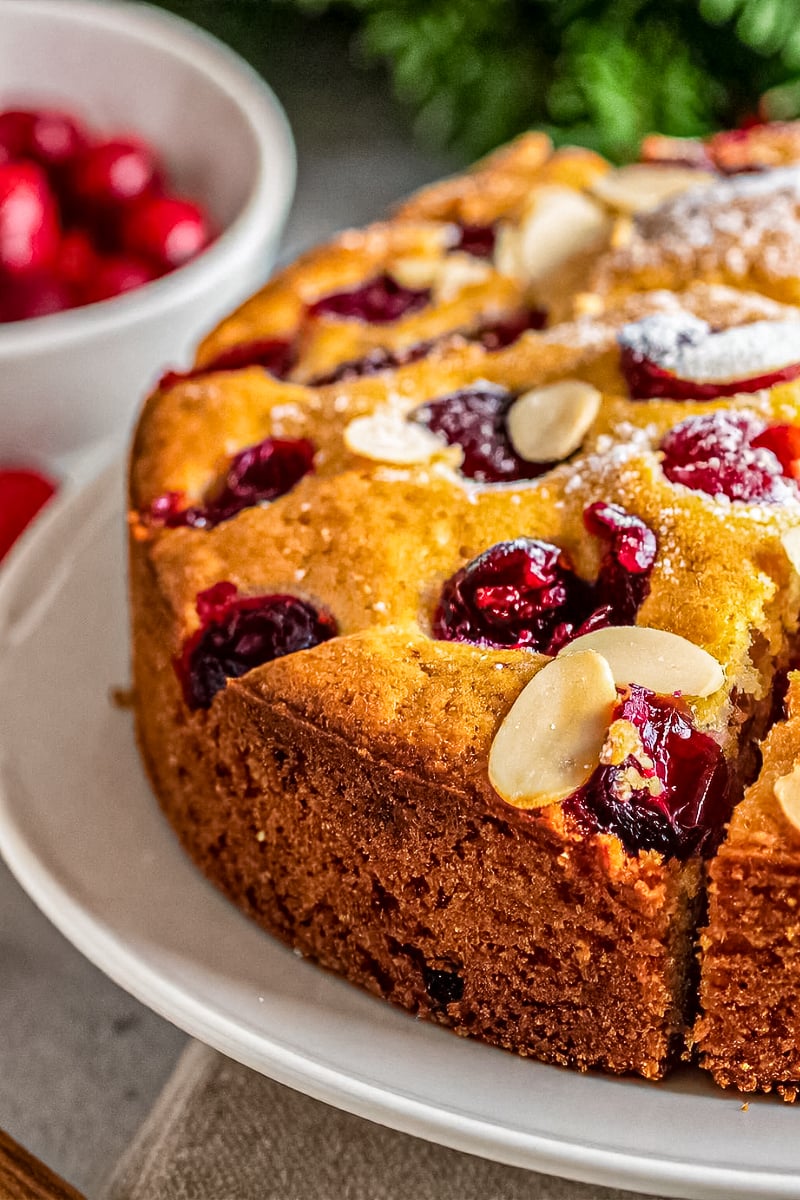 Cranberry Almond Cake
