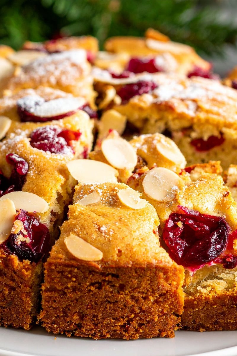 Cranberry Almond Cake