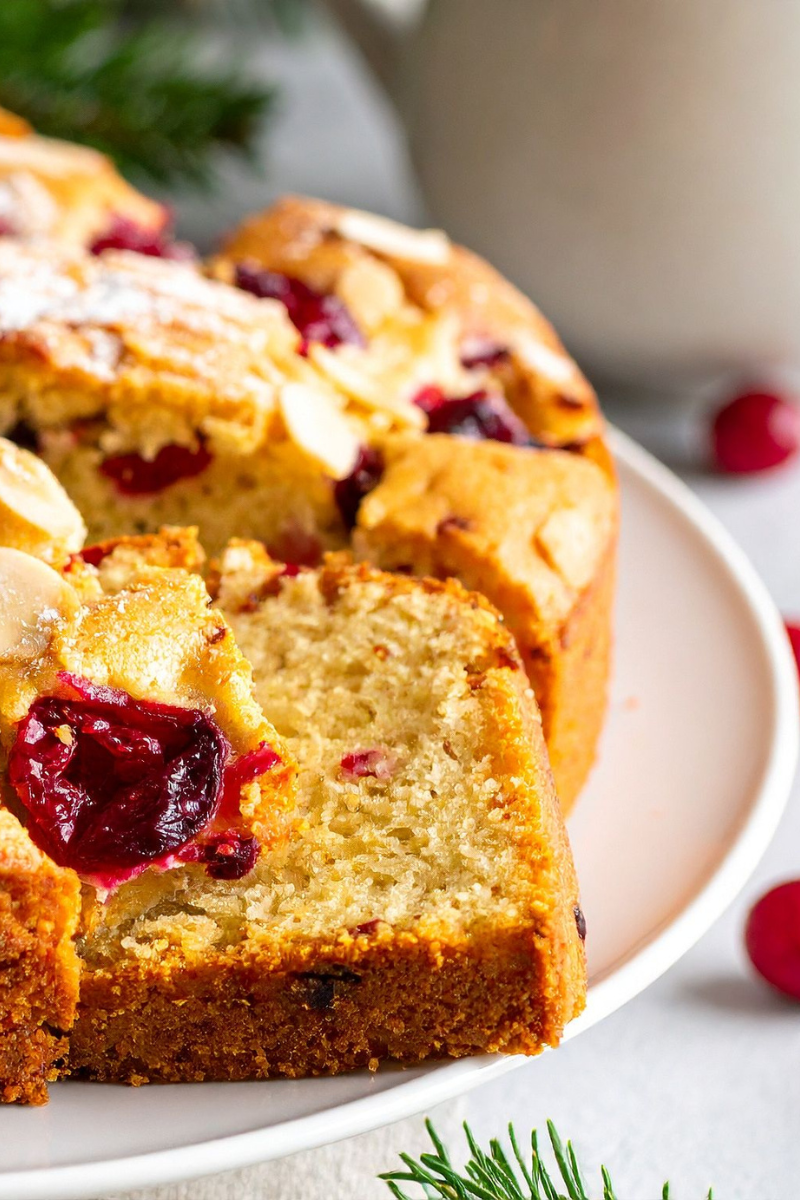 Cranberry Almond Cake