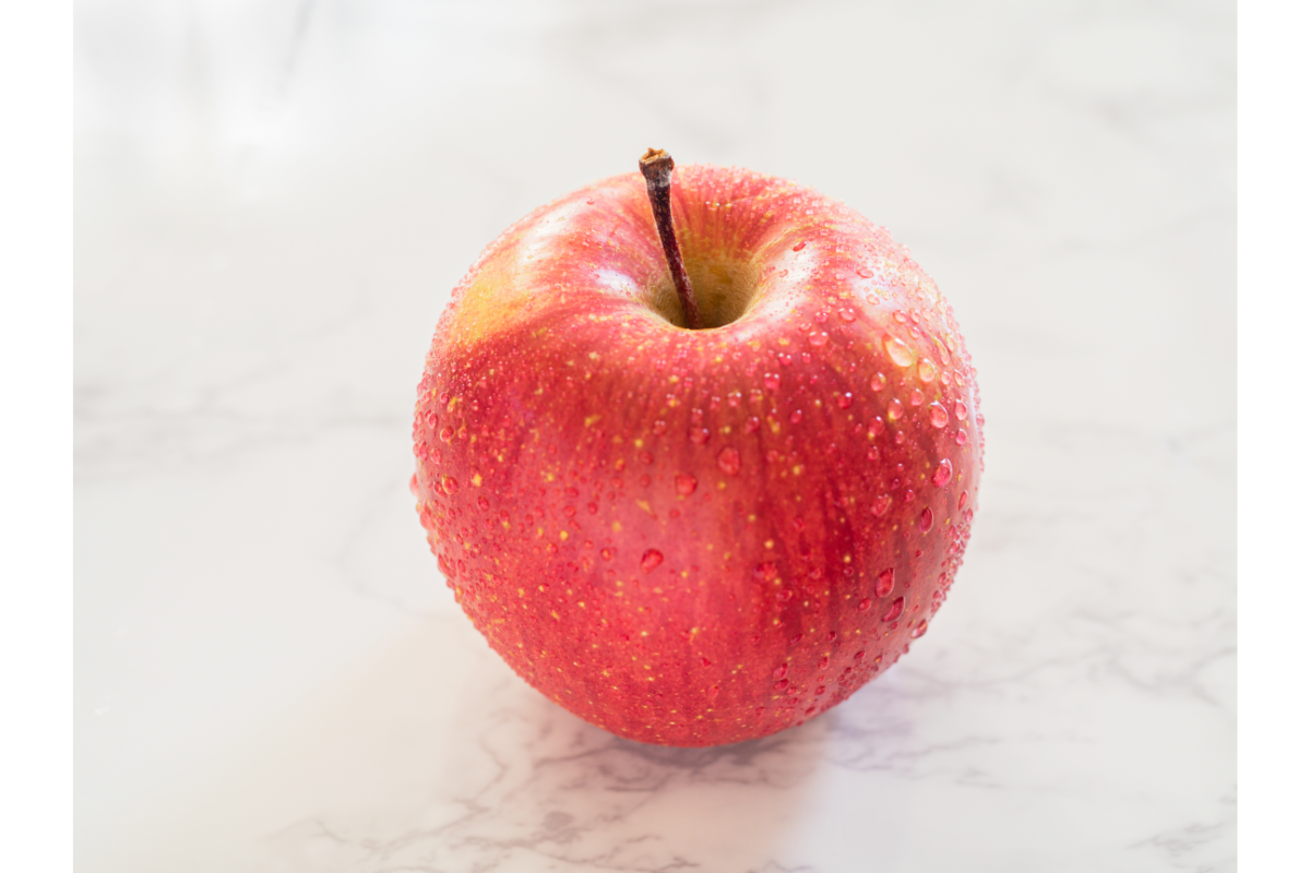 Fresh Fuji apples for a sweet, mild apple flavor in Caramel Apple Tiramisu.